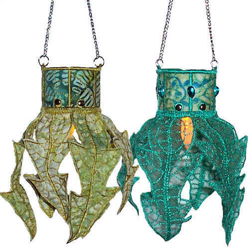 Hanging Leaf Lanterns