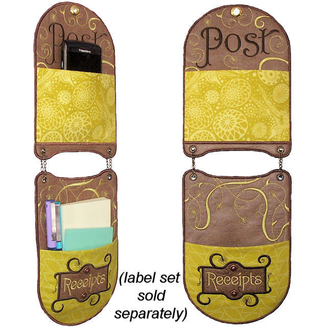 Nouveau Wall Pockets