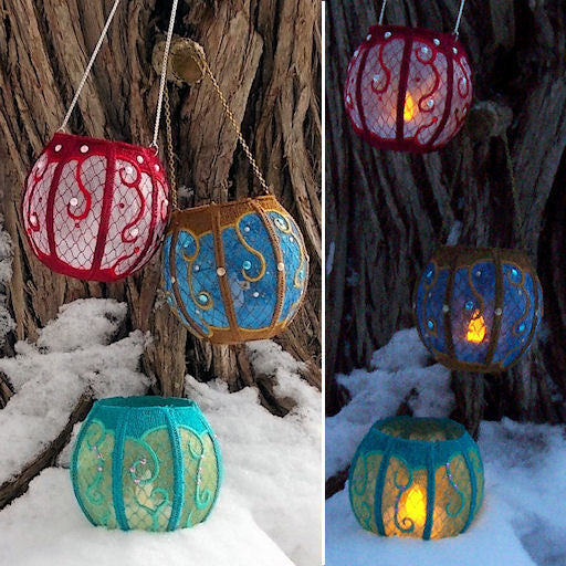 Sphere Lanterns - StitchSoup