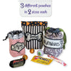 StitchSoup Machine Embroidery in the hoop ITH Halloween Pouches
