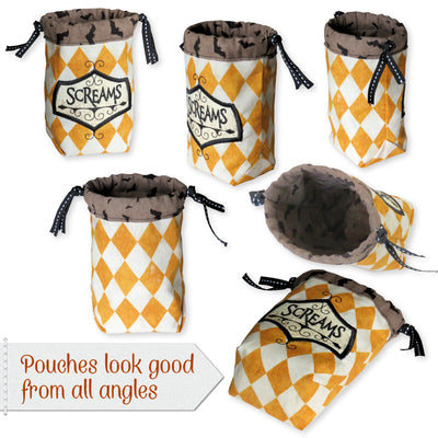 Halloween Candy Pouches