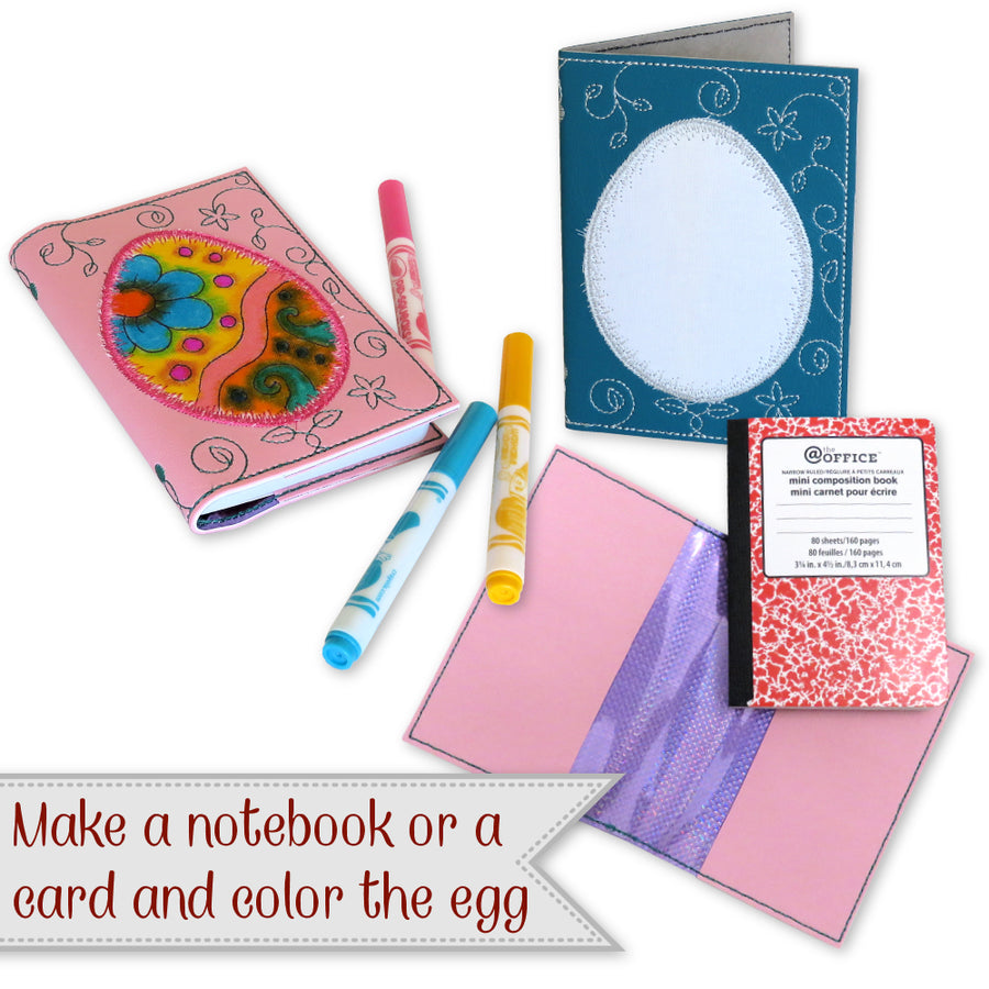 Easter Egg Notebook Cover