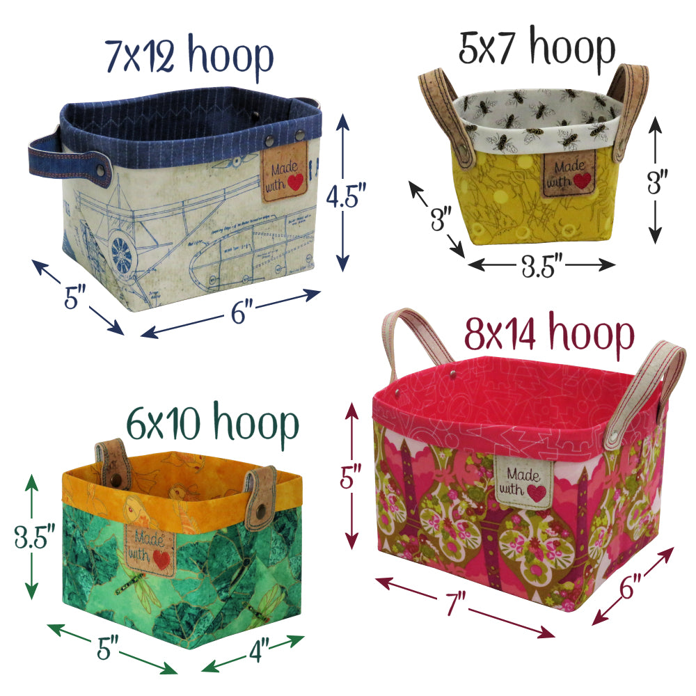 Fabric Baskets - StitchSoup