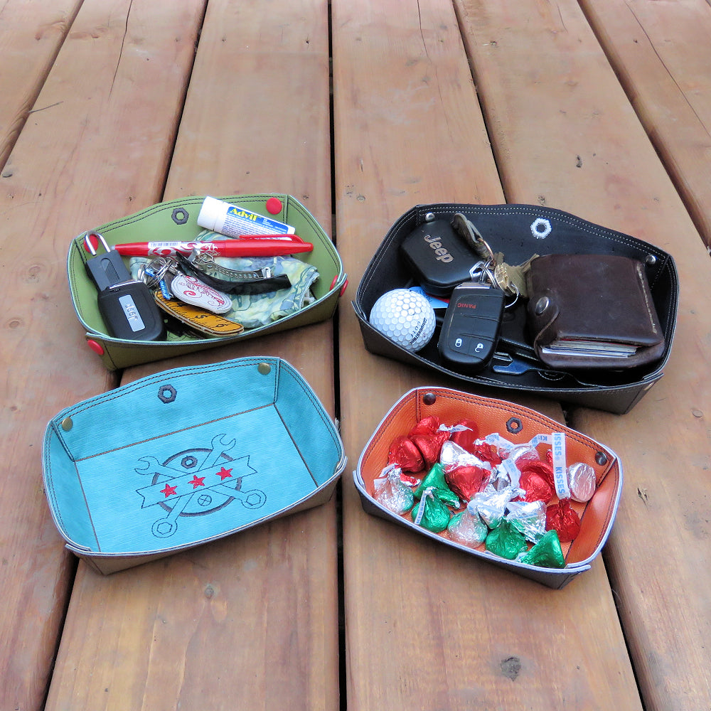 StitchSoup Machine Embroidery in the hoop ITH Handy Trays