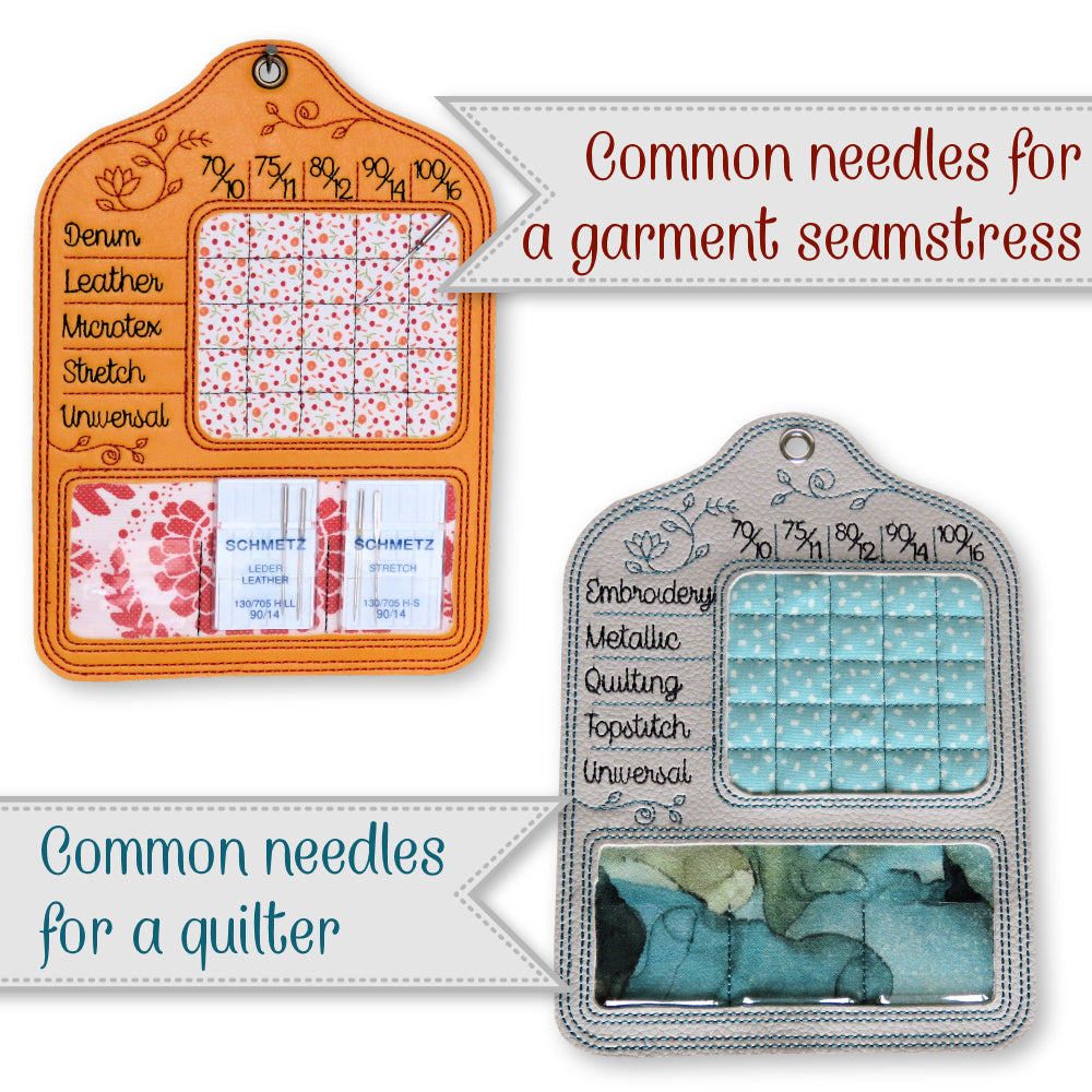 StitchSoup Machine Embroidery in the hoop ITH Needle organizers