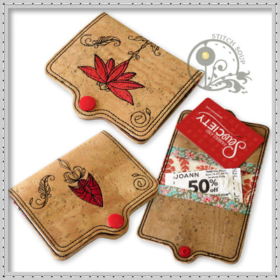 StitchSoup Machine Embroidery Coupon Holder