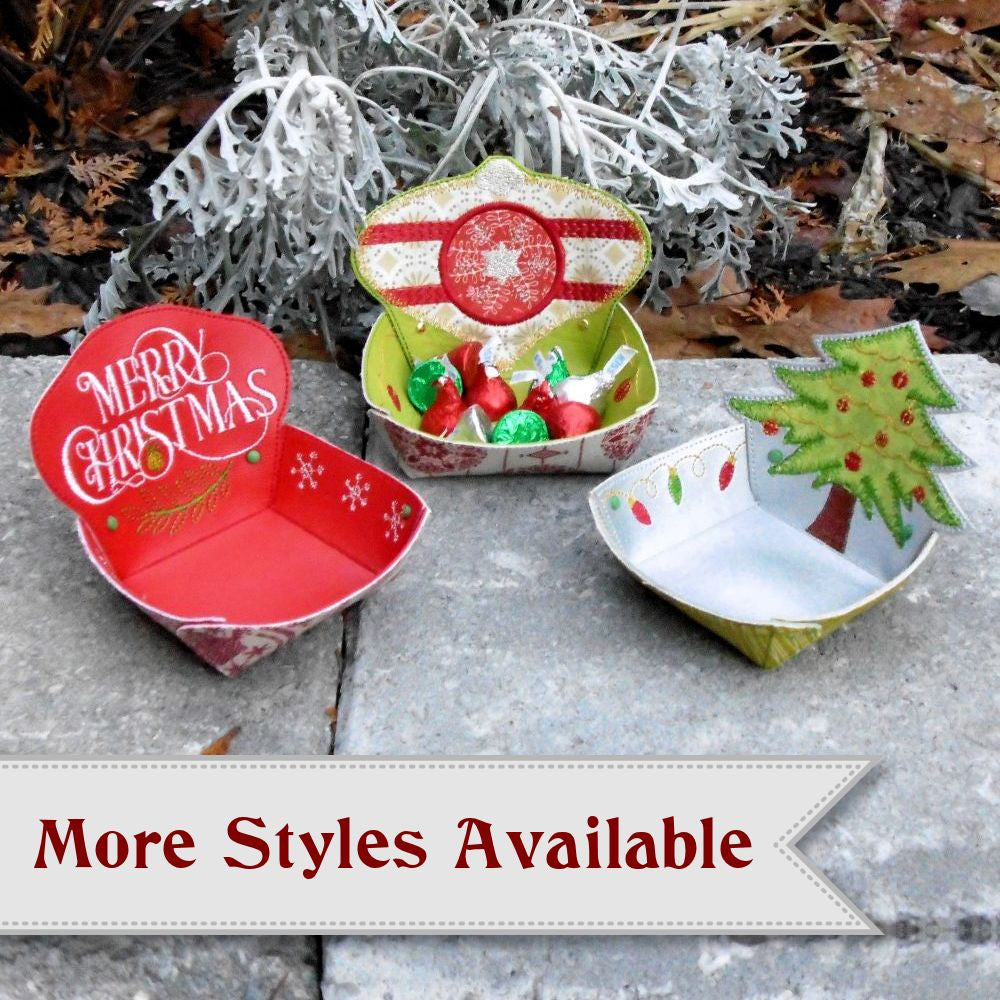 Christmas Ornament Candy Bowl
