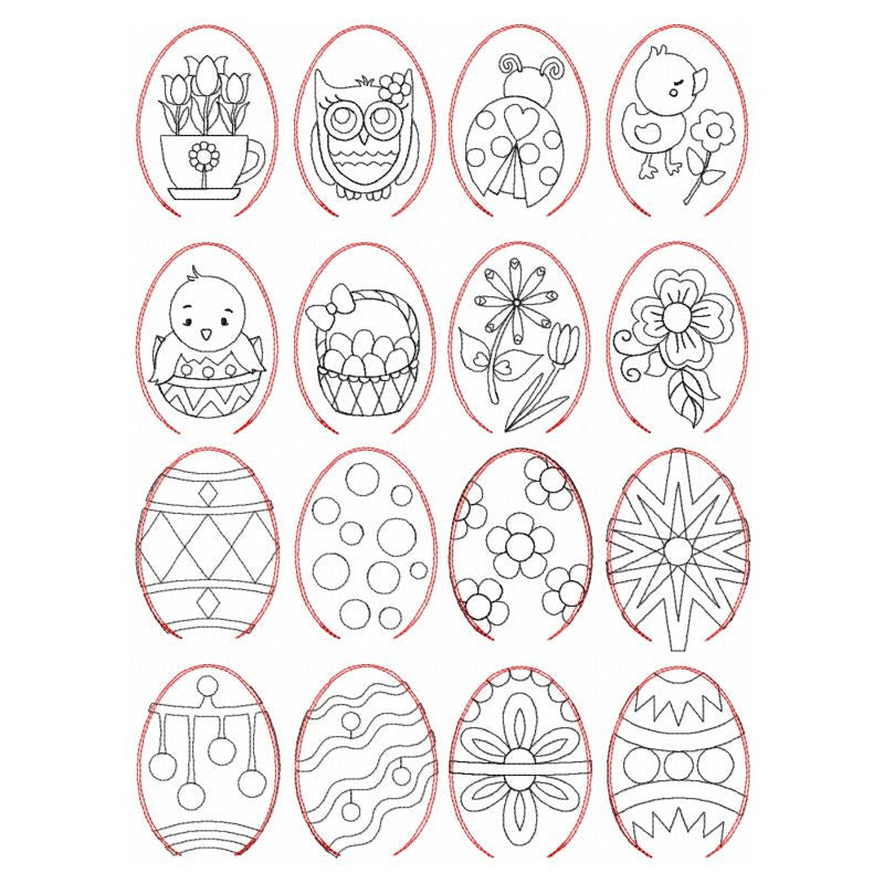 Coloring easter eggs deals
