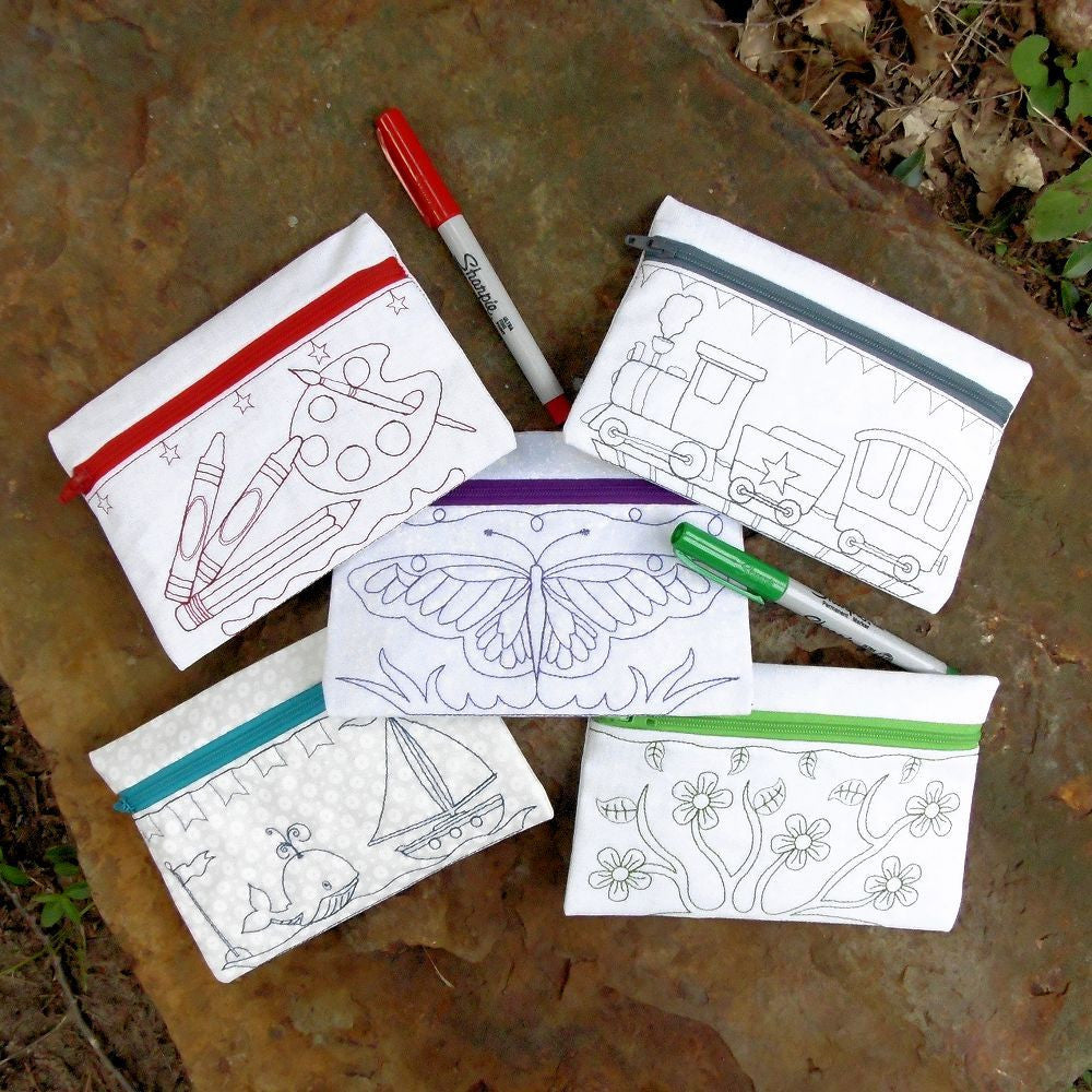 Coloring Pencil Cases