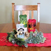 StitchSoup Machine Embroidery in the hoop (ITH) Christmas tea light luminary