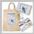 StitchSoup Machine Embroidery Folding Tote Bags