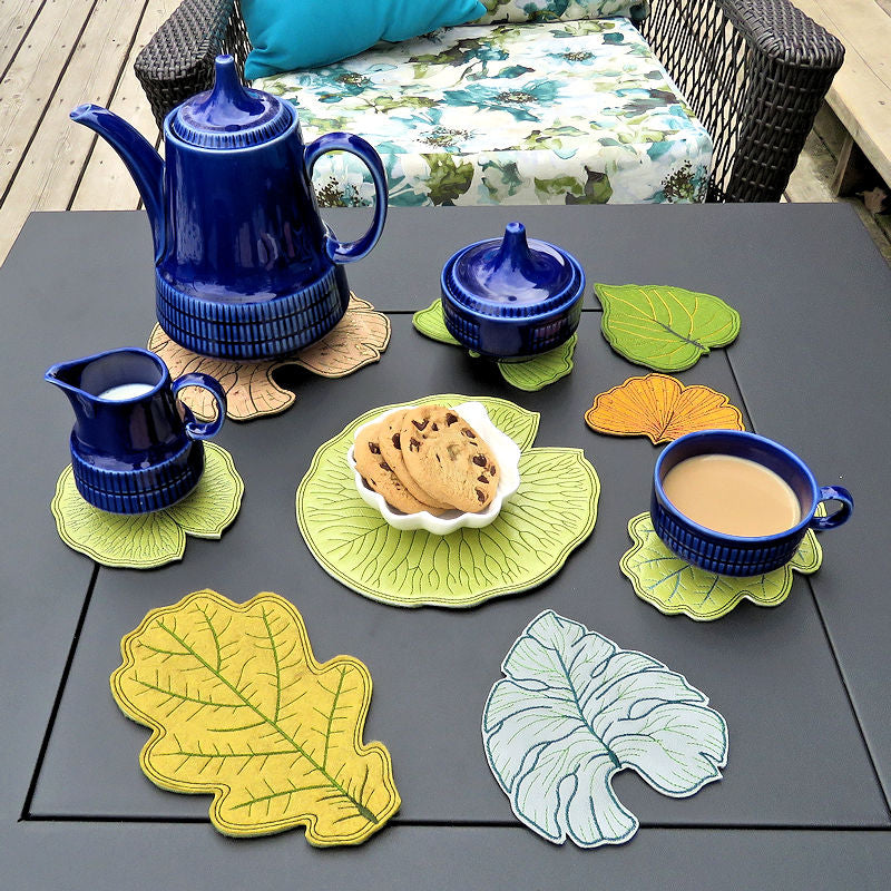 Leaf Coasters