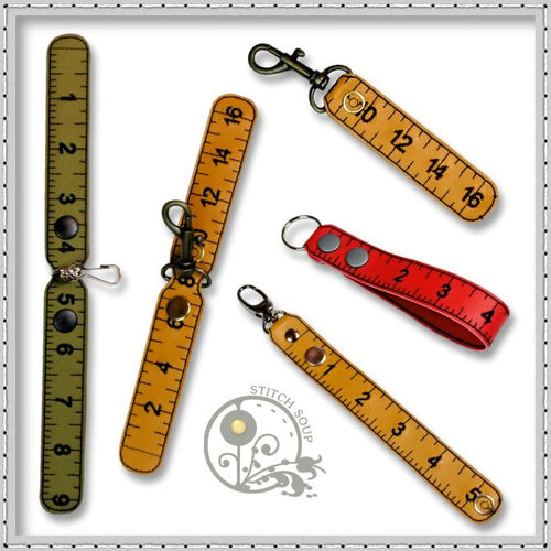 Measuring Tape Keyring