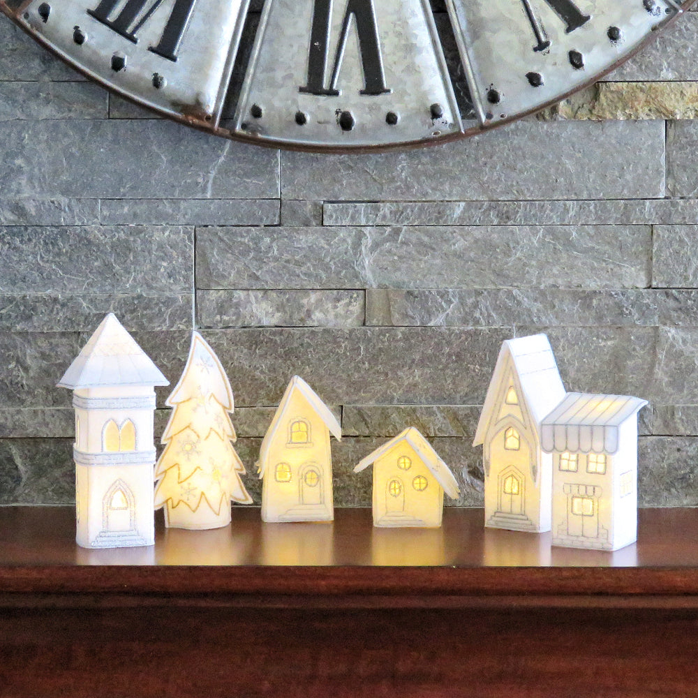 StitchSoup Machine Embroidery In the Hoop (ITH) Old Town Village