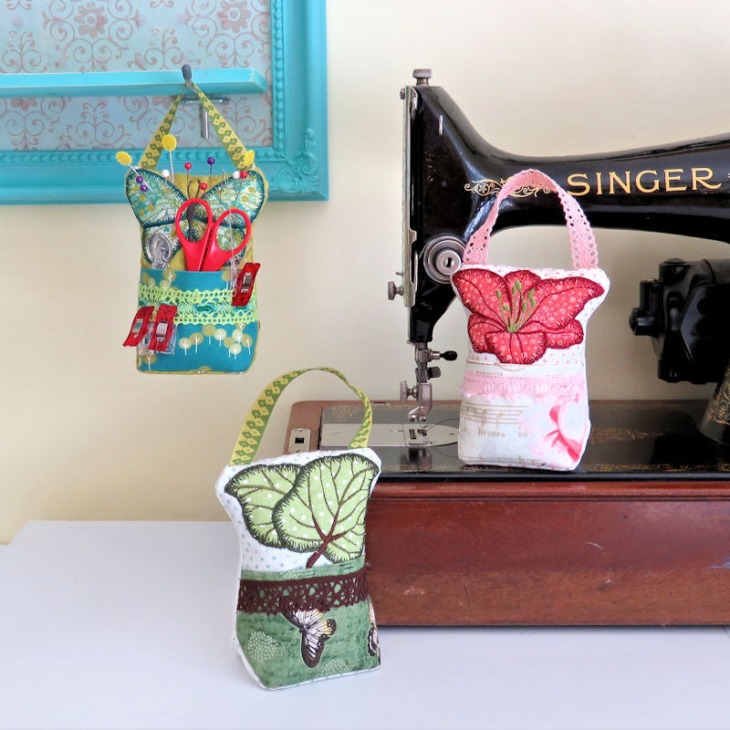 StitchSoup Machine Embroidery in the hoop ITH Pin Cushions