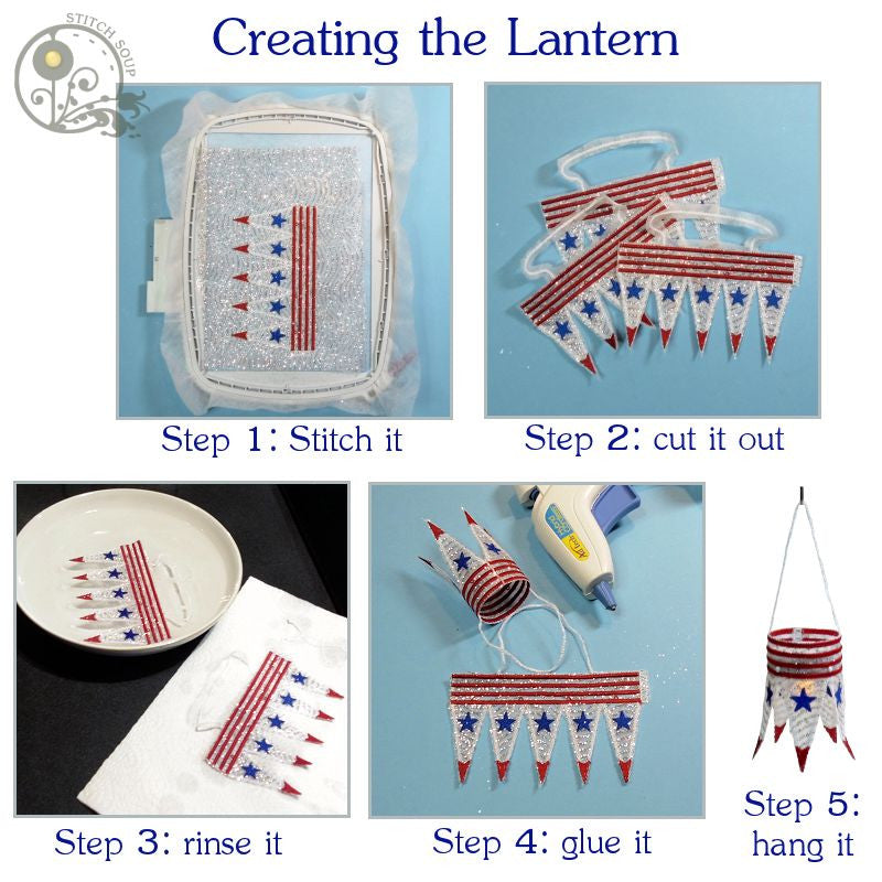 Stars and Stripes Lantern