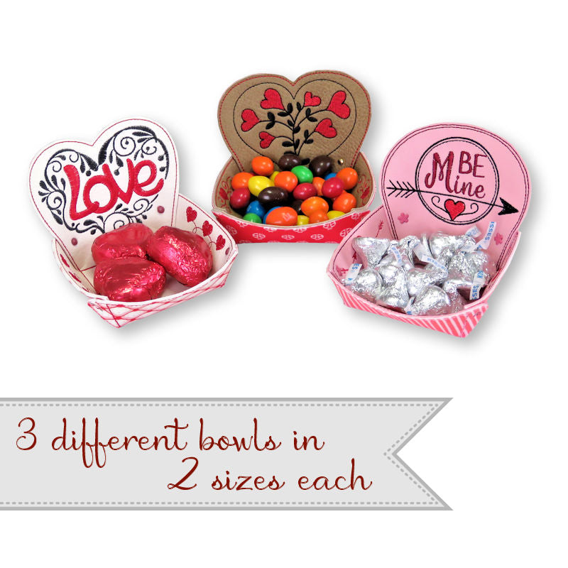 Valentine Treat Bowls