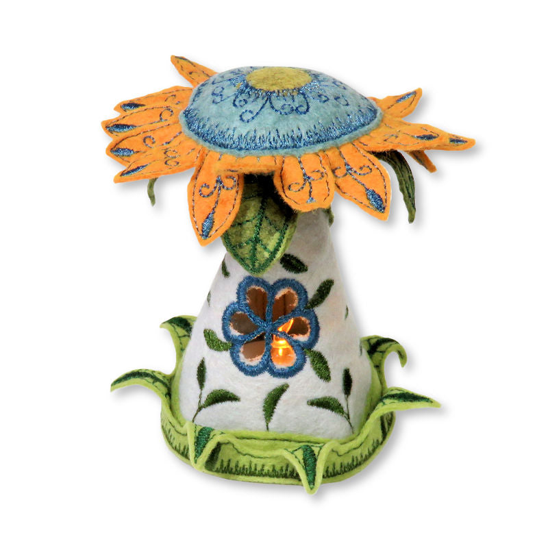 StitchSoup Machine Embroidery in the hoop (ITH) Woodland Village